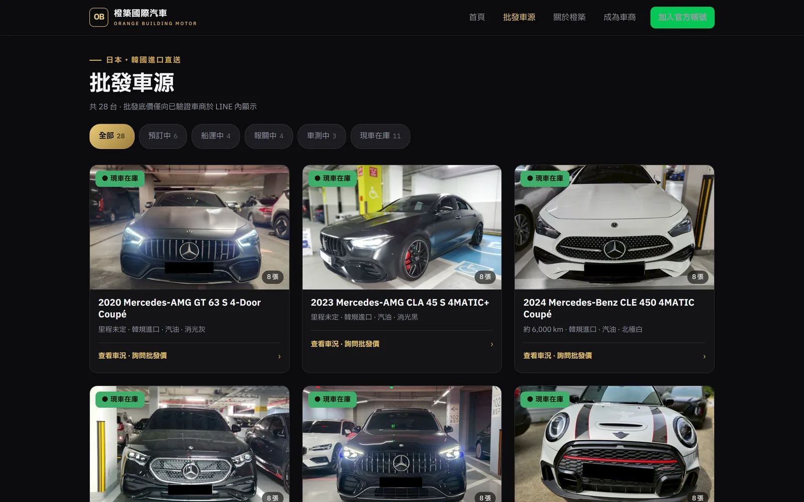 批發車源列表